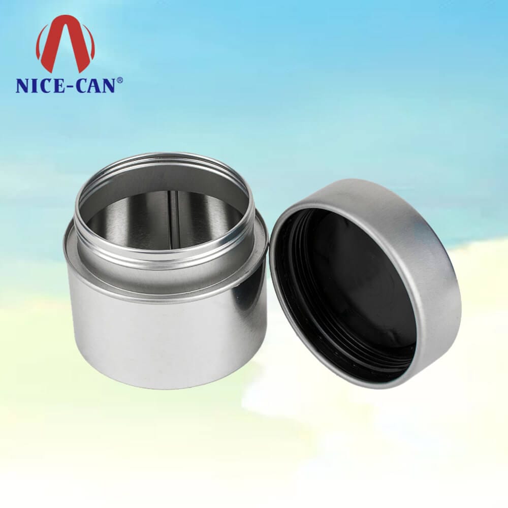 small tea tins with lids screw cap metal containers screw top tins