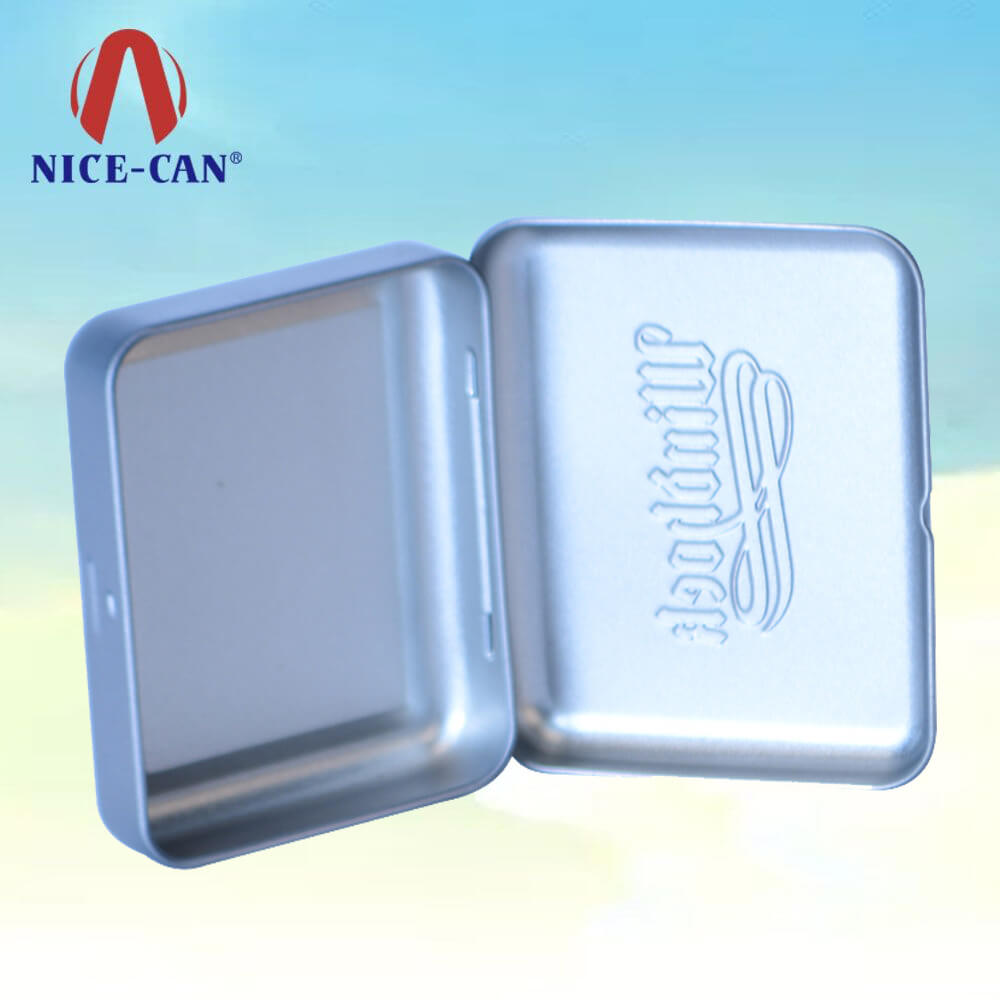 Wholesale square custom soap tin  packaging boxes manufacturers