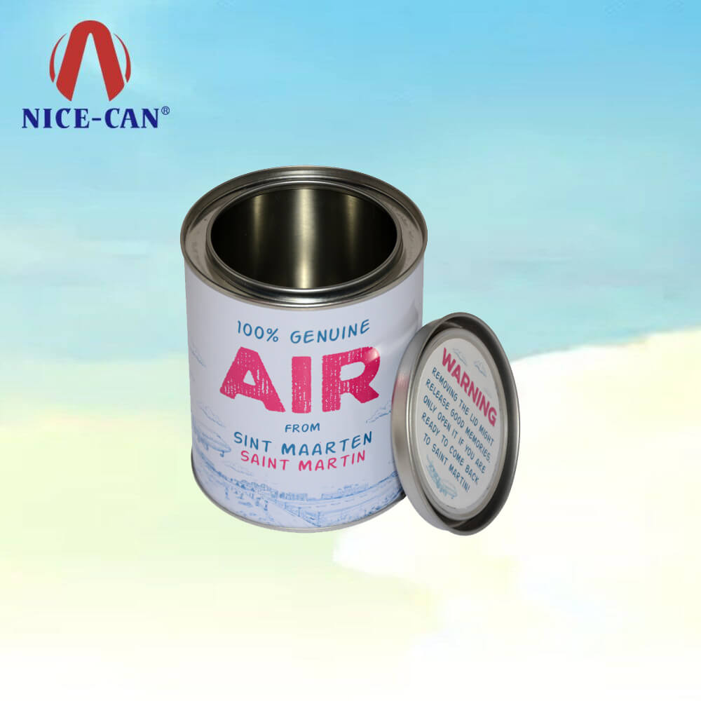Tin Box with Airtight Lever Lids Premium Customized Metal Coffee Tea Tin Cans