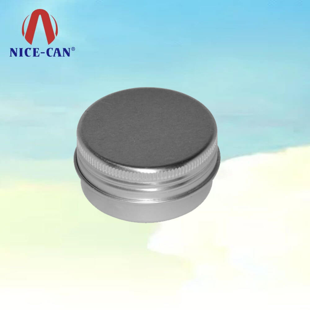 Screw Lids Metal Tin Boxes Empty Travel Cosmetic Refillable Jars Containers